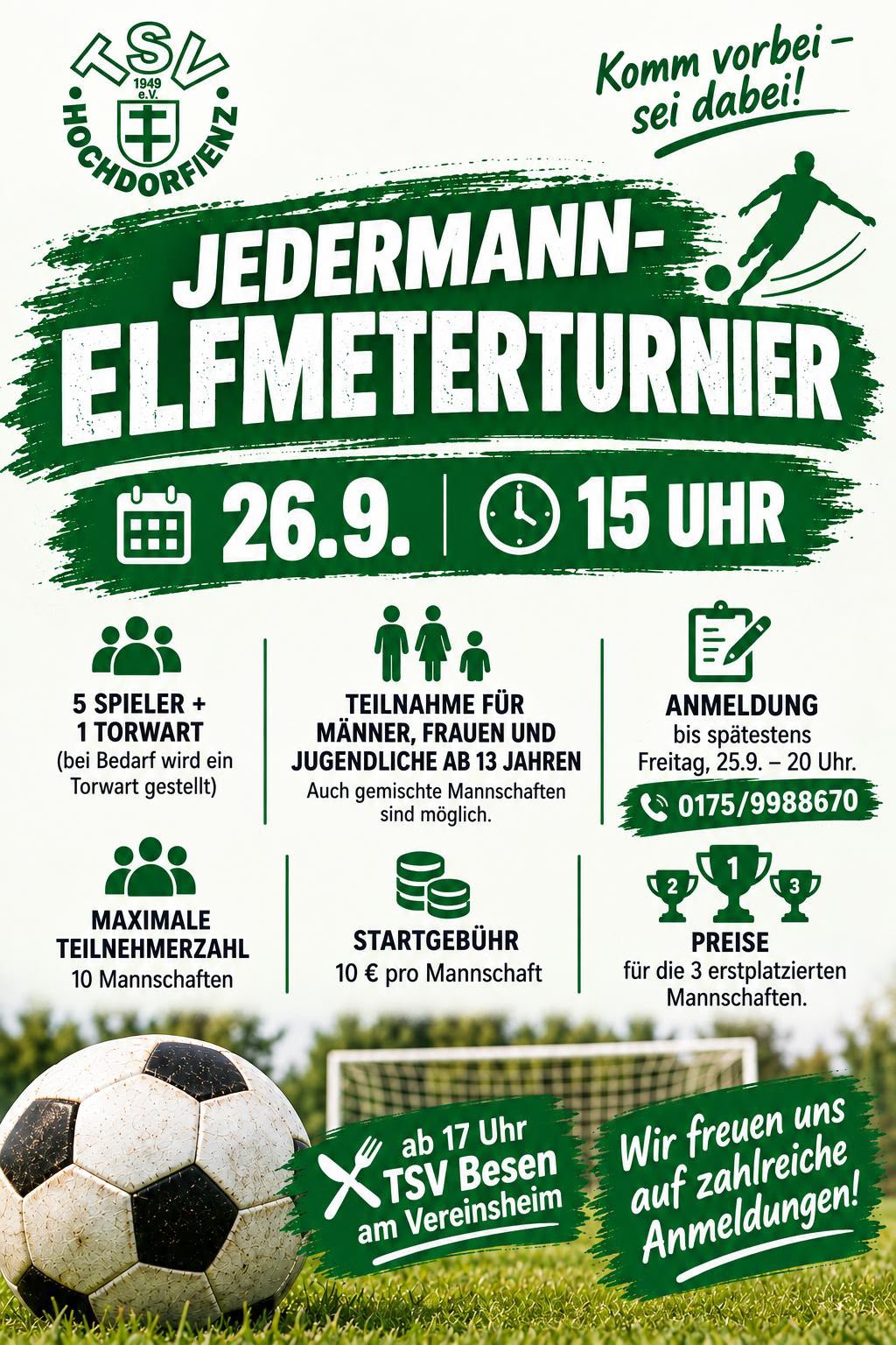 Jedermann-Elfmeterturnier